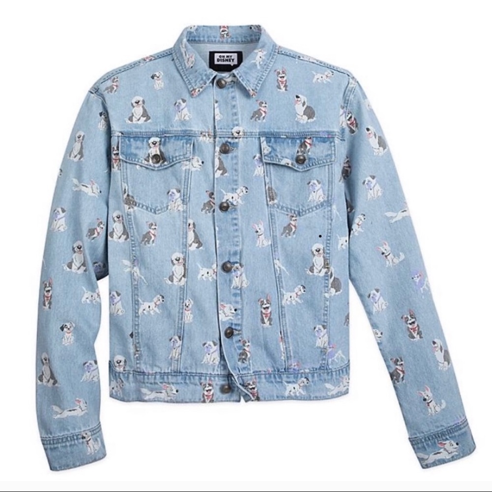 Disney denim Jean jacket dogs